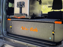 Alu-Cab Jimny Drawer System pulled open in a Suzuki Jimny, photo 3