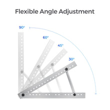 Renogy Solar Panel Tilt Mount Bracket Set (71cm / 28in) — adjustable 30, 45, 60 and 90 degree angles