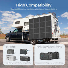 Renogy 400W Portable Solar Blanket — compatible batteries and power stations