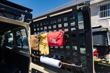 Alu-Cab rear door Molle plates on a Toyota Land Cruiser 78