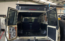 Alu-Cab rear door Molle plates on a Toyota Land Cruiser 78, photo 2