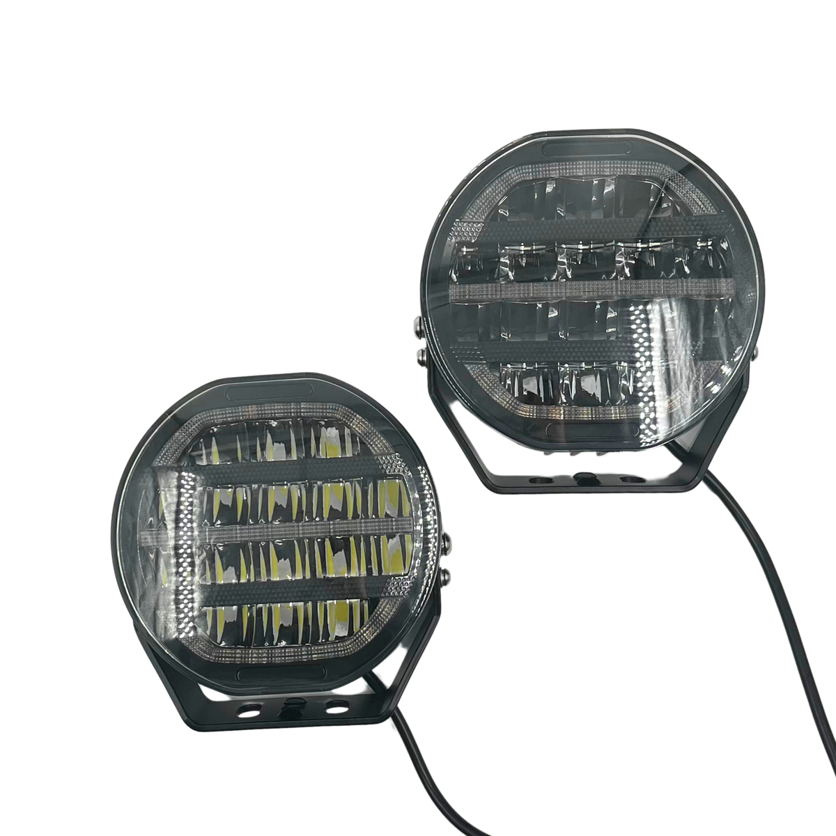 Flex 7" round LED driving lights