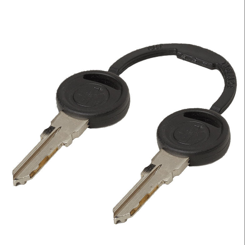 Zadi steel key set with spare key for caravan and motorhome locks