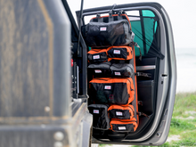 Alu-Cab Modular Duffle fold-up bag with zippered mesh packing bags