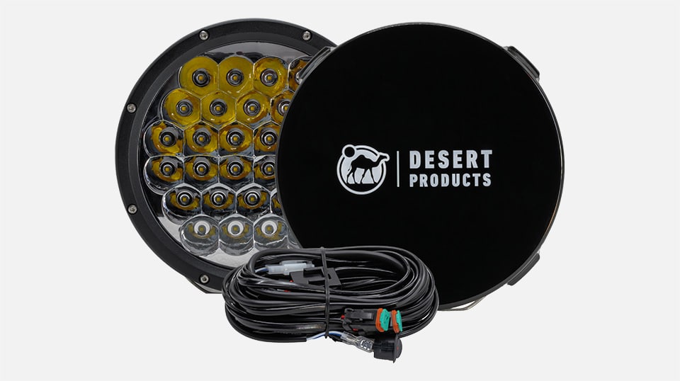 Desert 9inch 150W 9-32V DC driving beam IP68