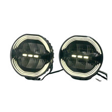 Flex 9" round LED driving lights, photo 2