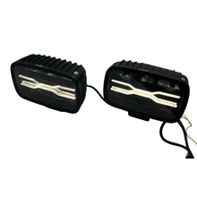 Flex 9" rectangular LED driving lights, photo 2
