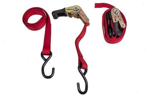Desert 1.5m W/S Hook Ratchet Strap (Set of 2)