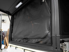 Alu-Cab Land Cruiser ModCAP side door mozzie and midge net with privacy canvas, photo 5
