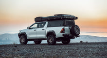 Alu-Cab Explorer Canopy in black smooth for the Mercedes-Benz X-Class double cab