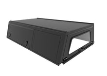 Alu-Cab Explorer Canopy in black tread for the Ford Ranger T6 single cab
