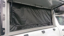 Alu-Cab Land Cruiser double cab Canopy Camper side door mozzie and midge net, photo 4