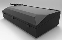 Alu-Cab Roof Box Small (The Escape) mounted on a roof rack, photo 5