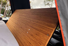 Alu-Cab Canopy Camper reclining backrest with aluminium frame and bamboo, photo 5