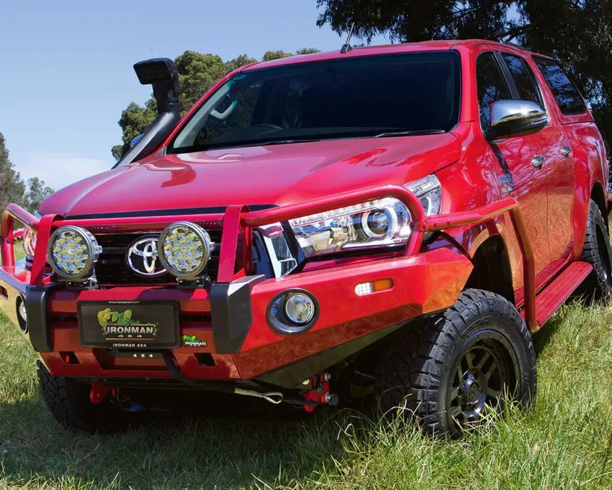 Ironman 4x4 Deluxe bull bar for the Toyota Hilux Revo (2018-2020)