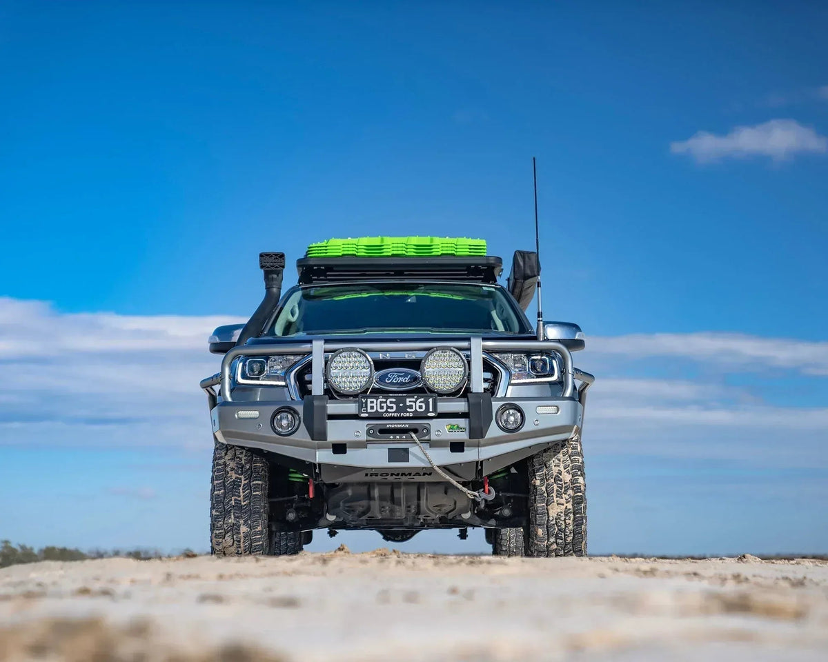 Ironman 4x4 Deluxe bull bar for the Ford Ranger T6 PX III and Ford Everest UAII (2019-2022)