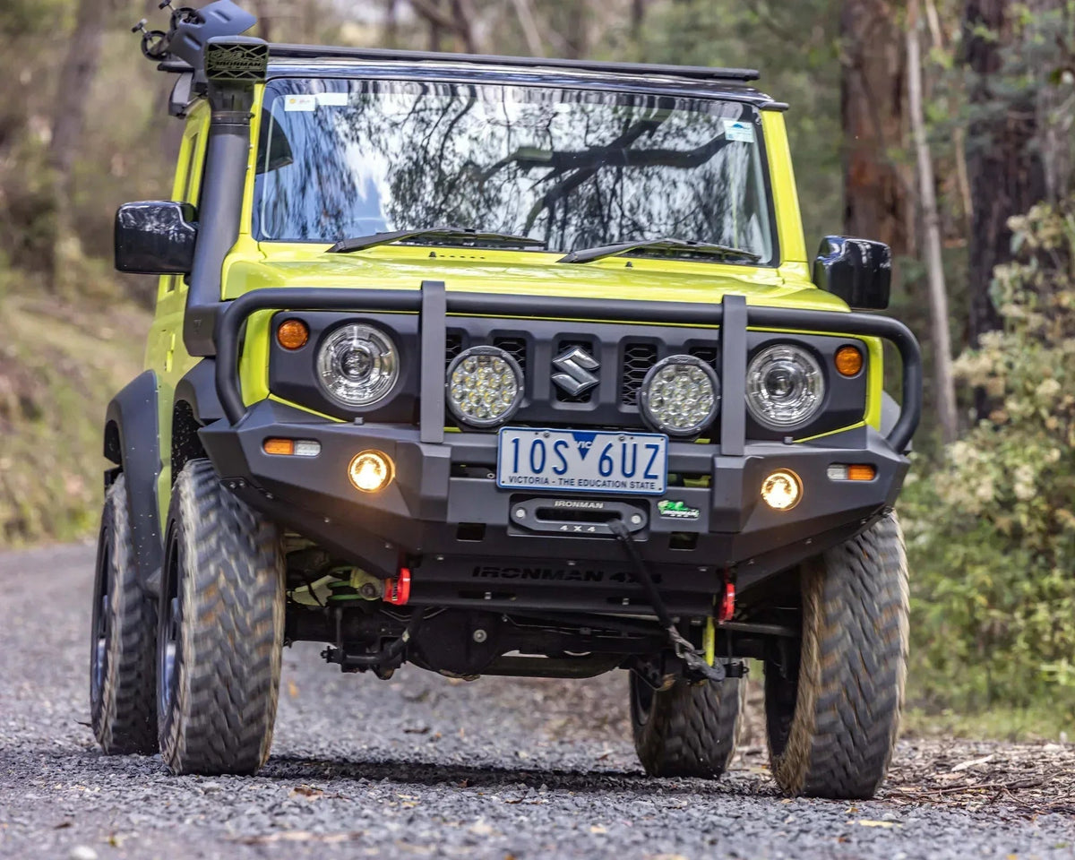 Ironman 4x4 Deluxe bull bar for the Suzuki Jimny GJ 3-door (2019+)