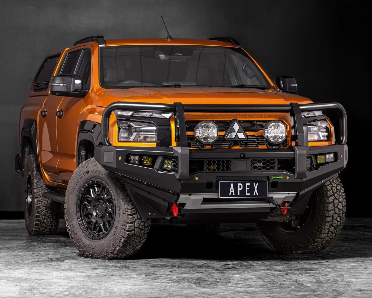 Ironman 4x4 APEX bull bar for the Mitsubishi Triton MV (2025+)