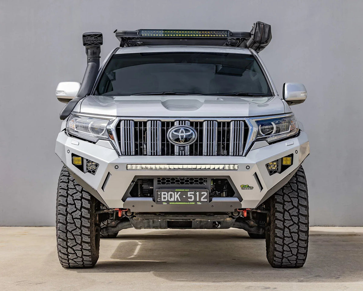 Ironman 4x4 RAID bull bar for the Toyota Land Cruiser Prado 150, VX and TX (2017+)
