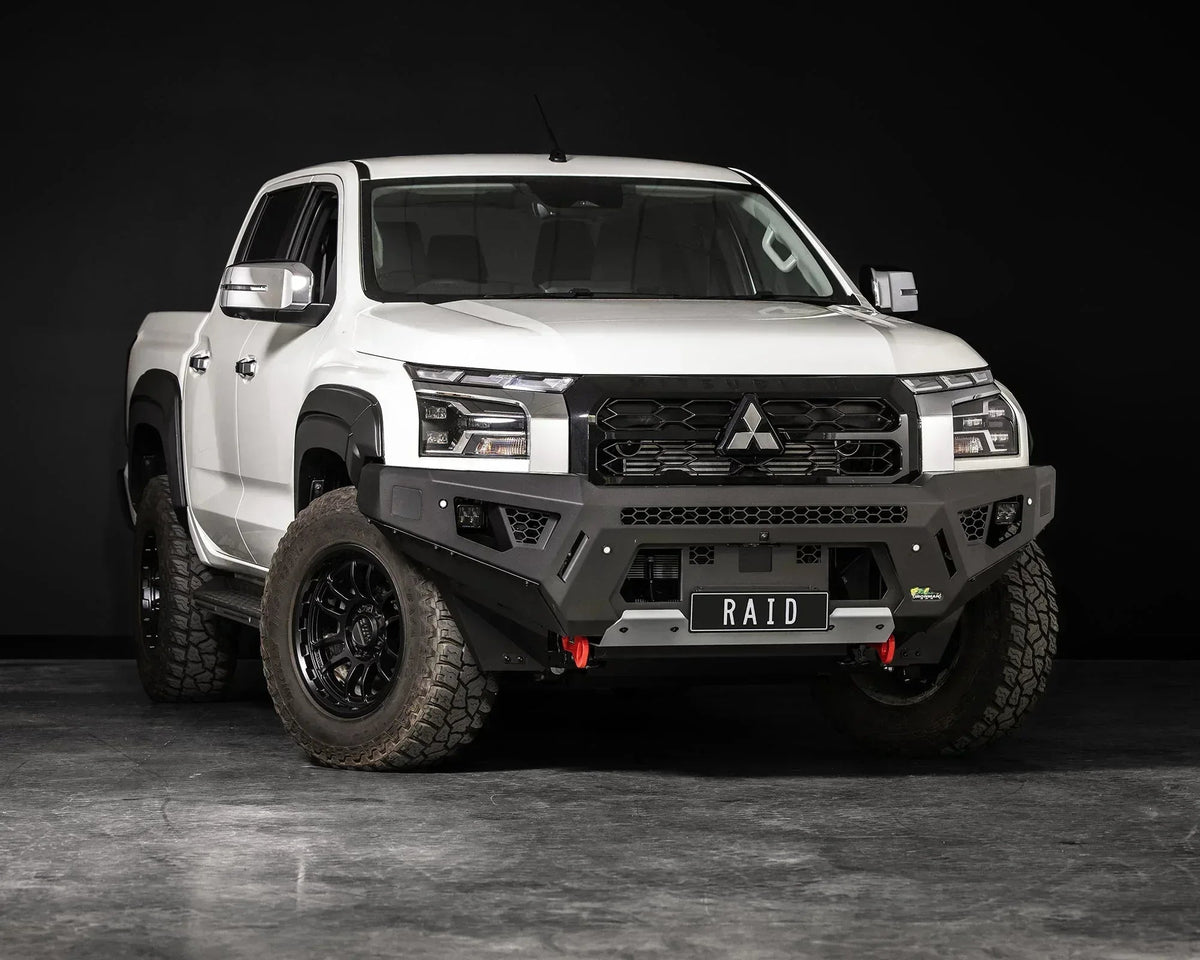 Ironman 4x4 RAID bull bar for the Mitsubishi Triton MV (2025+)
