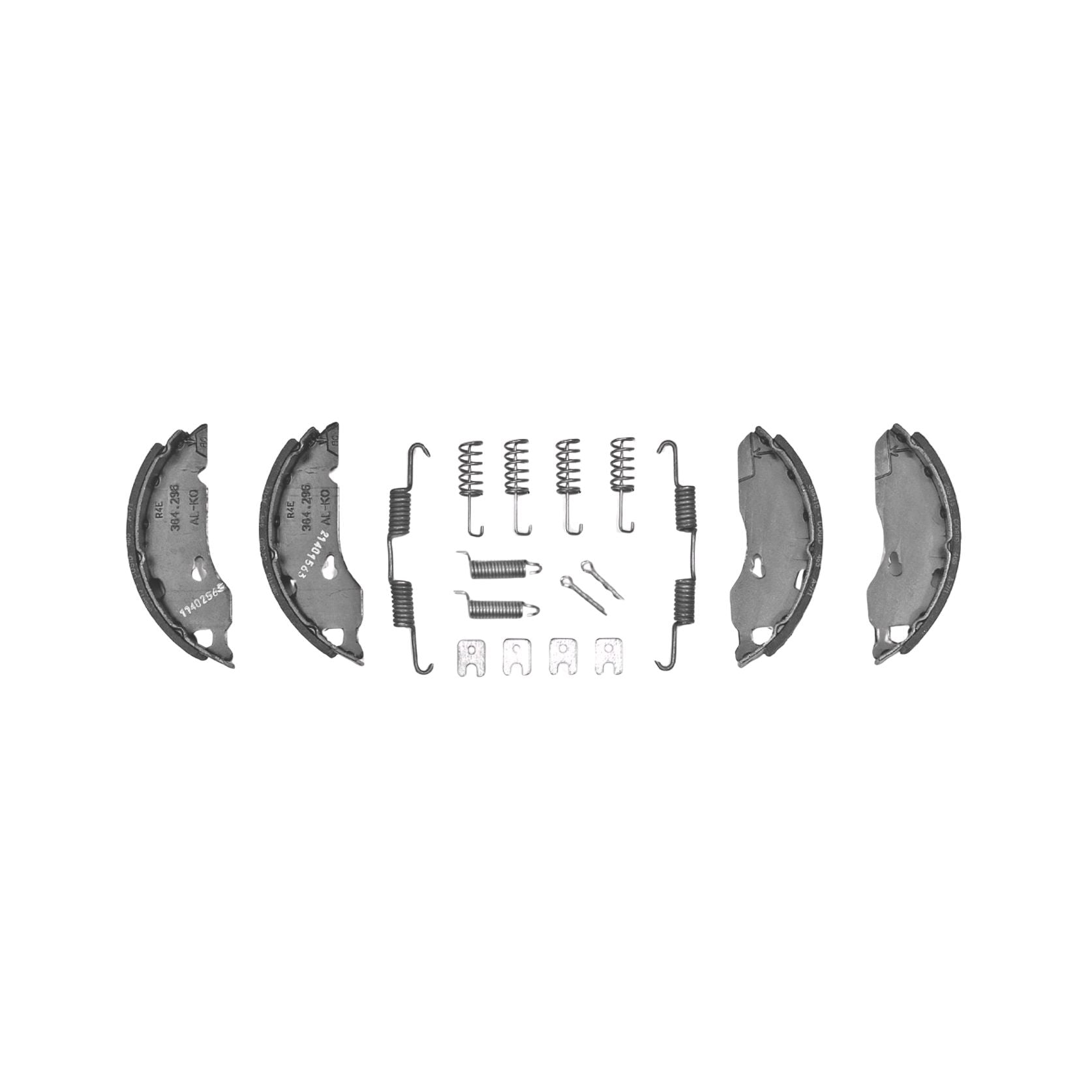 Burquip trailer brake shoe set (AL-KO / Knott) — 4Matt Campers, Western Cape & Cape Town