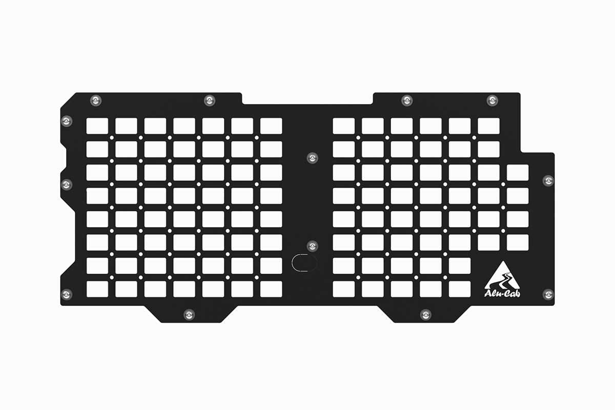 Alu-Cab ModCAP bottom rear door Molle plate for a double or extra cab, photo 2