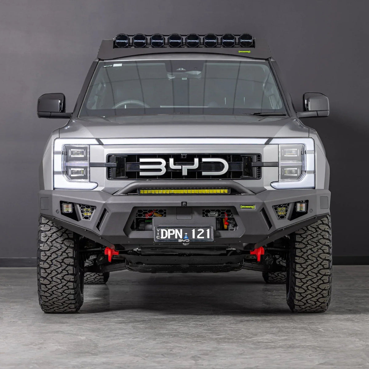 Ironman 4x4 RAID bull bar and lights kit for the BYD Shark 6 (2024+)