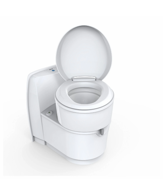 Thetford C223-CS swivel cassette toilet with electric flush for caravans and motorhomes