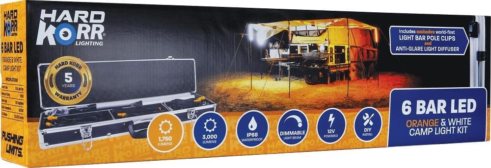 Hardkorr 6 Bar Bi-Colour Camp Kit