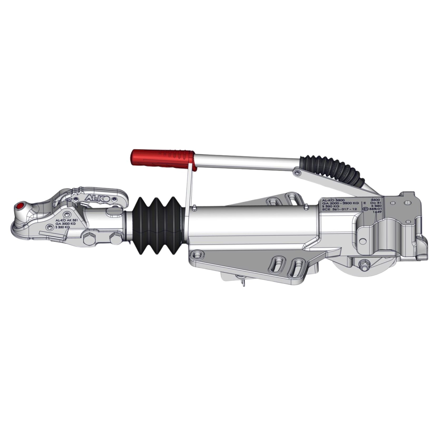 Kober Profi ball coupler 3,500kg for the largest caravans — 4Matt Campers, Western Cape & Cape Town
