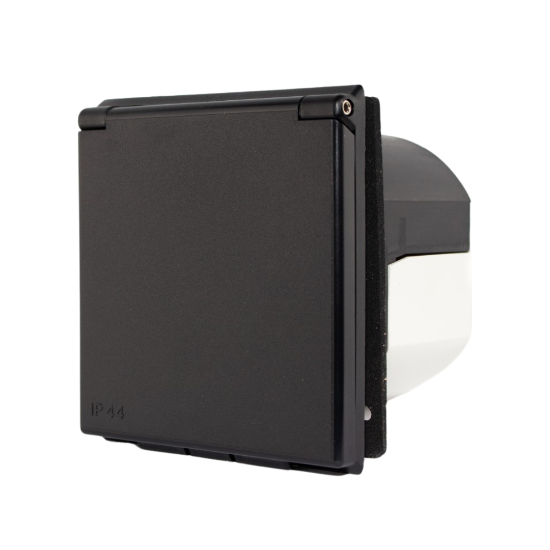FAWO black 220V CEE power inlet