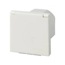 CBE 220V CEE power inlet box in white