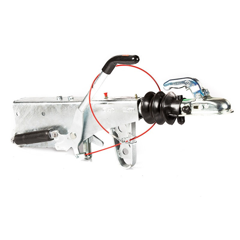 Burquip Mono ball coupler 2,000kg for caravans and trailers — 4Matt Campers, Western Cape & Cape Town