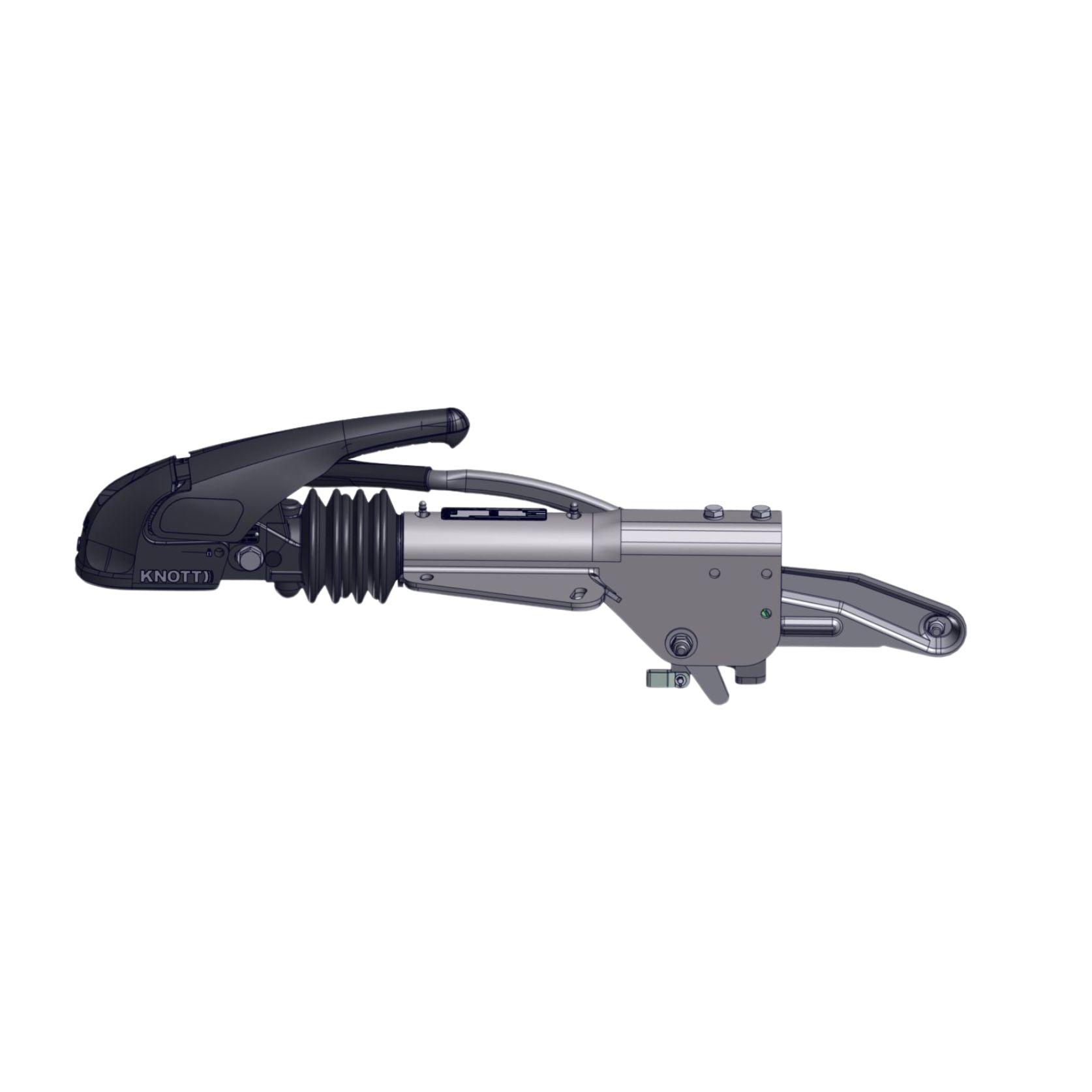 Burquip anti-sway ball coupler 2,700kg with stabiliser head for caravans — 4Matt Campers, Western Cape & Cape Town
