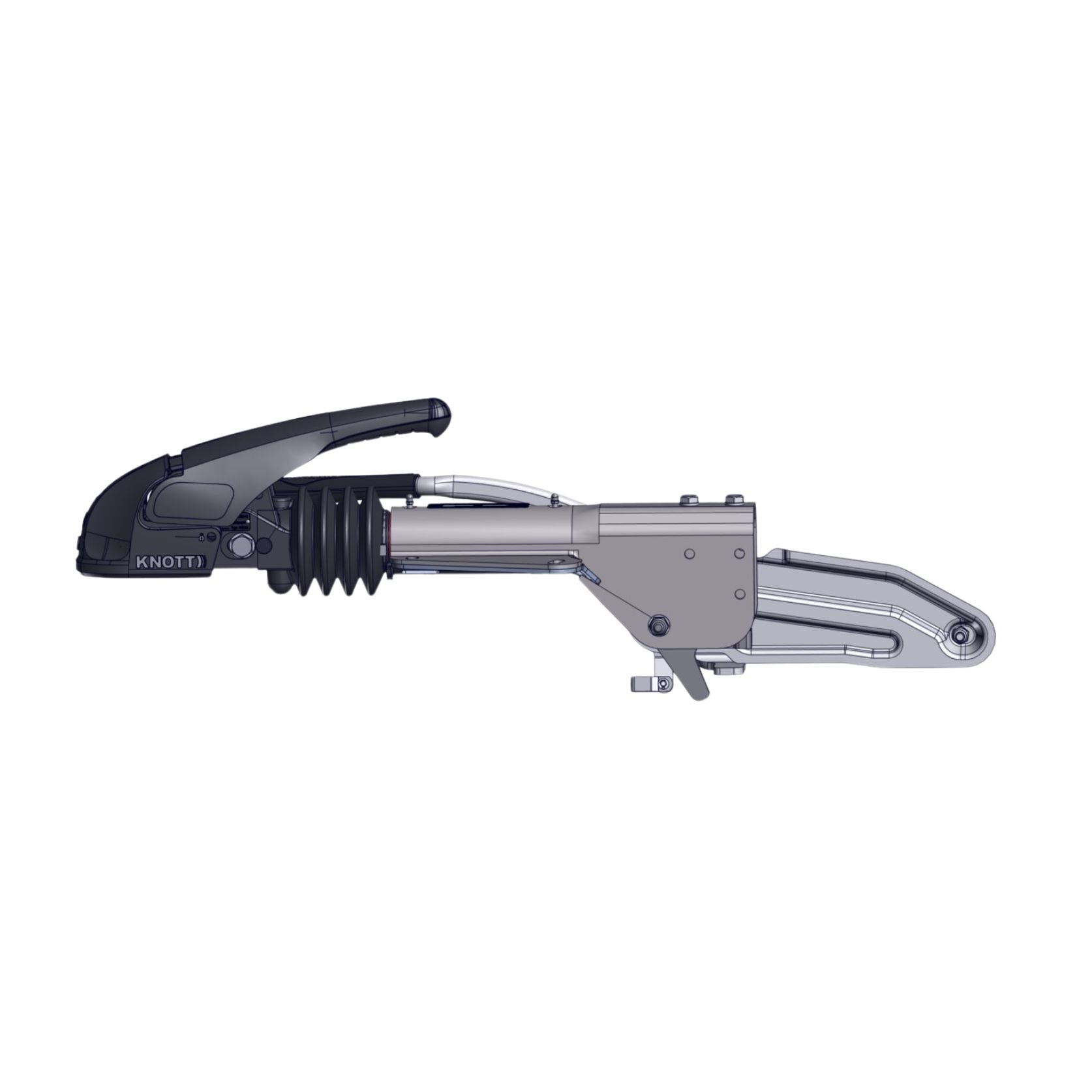 Burquip anti-sway ball coupler 3,000kg with stabiliser head for caravans — 4Matt Campers, Western Cape & Cape Town