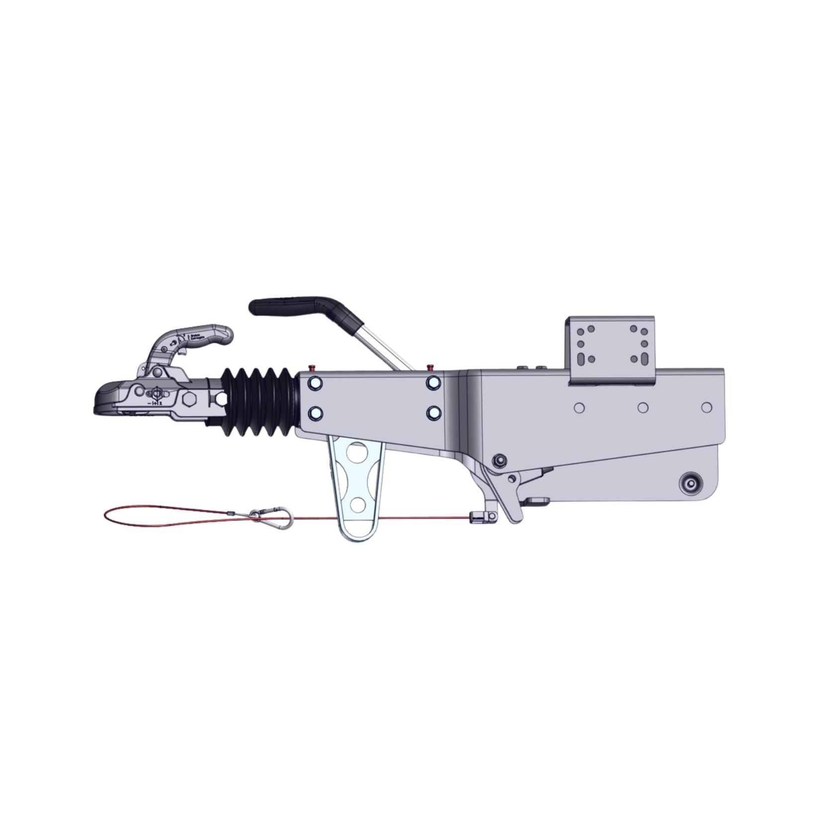 Burquip Mono ball coupler 3,500kg for the largest caravans — 4Matt Campers, Western Cape & Cape Town