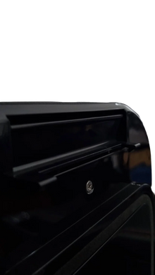 Flex CF15 centre console fridge clip detail from 4Matt Campers