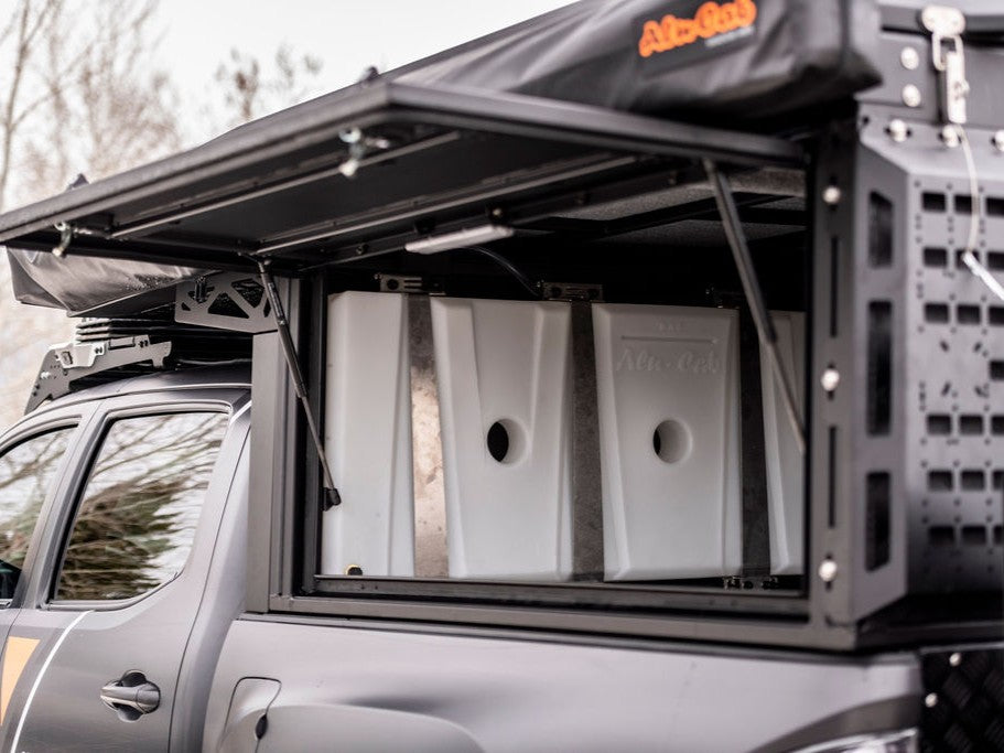 Alu-Cab 50 L water tank kit for a ModCAP or Canopy Camper