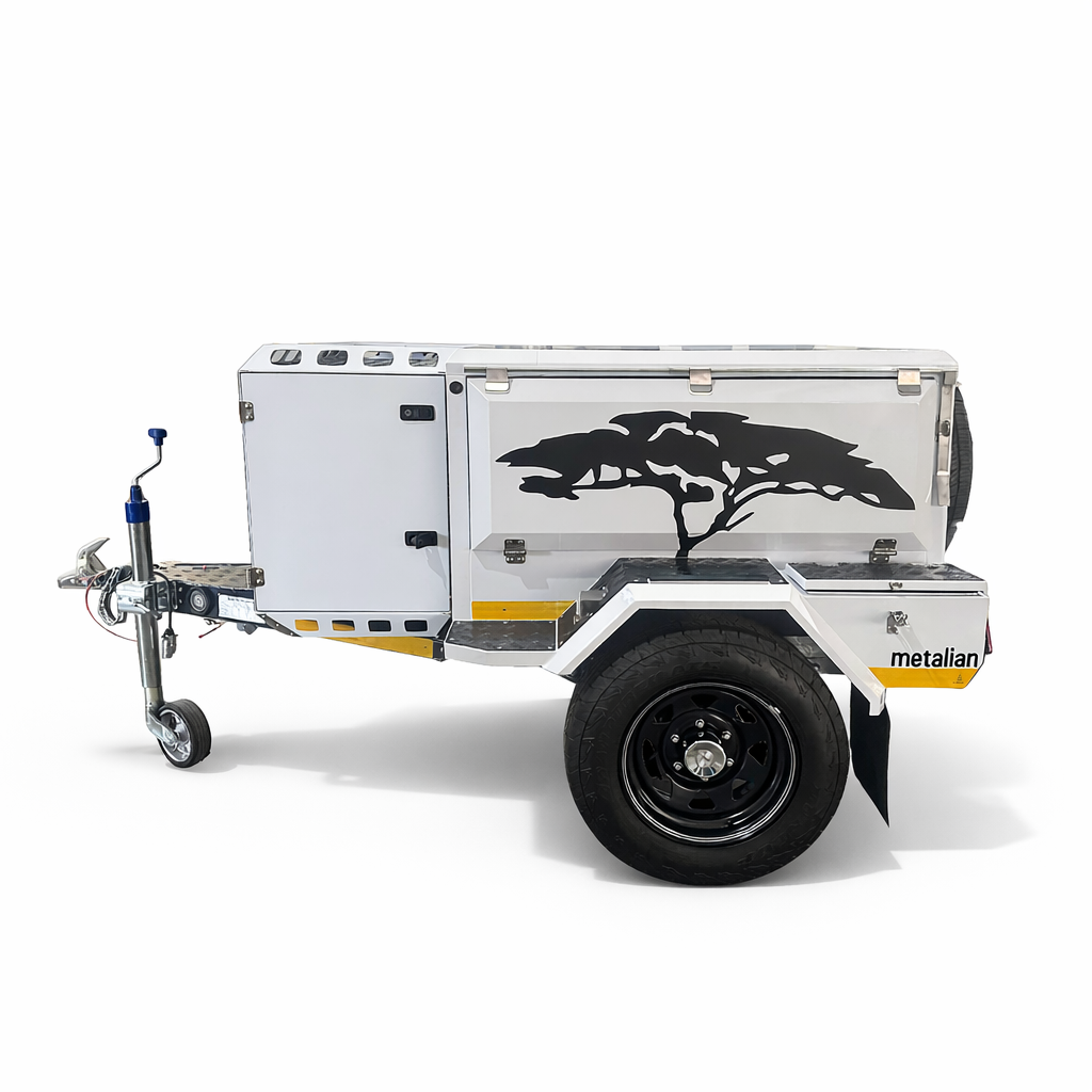 Metalian Genie lightweight off-road trailer available from 4Matt Campers