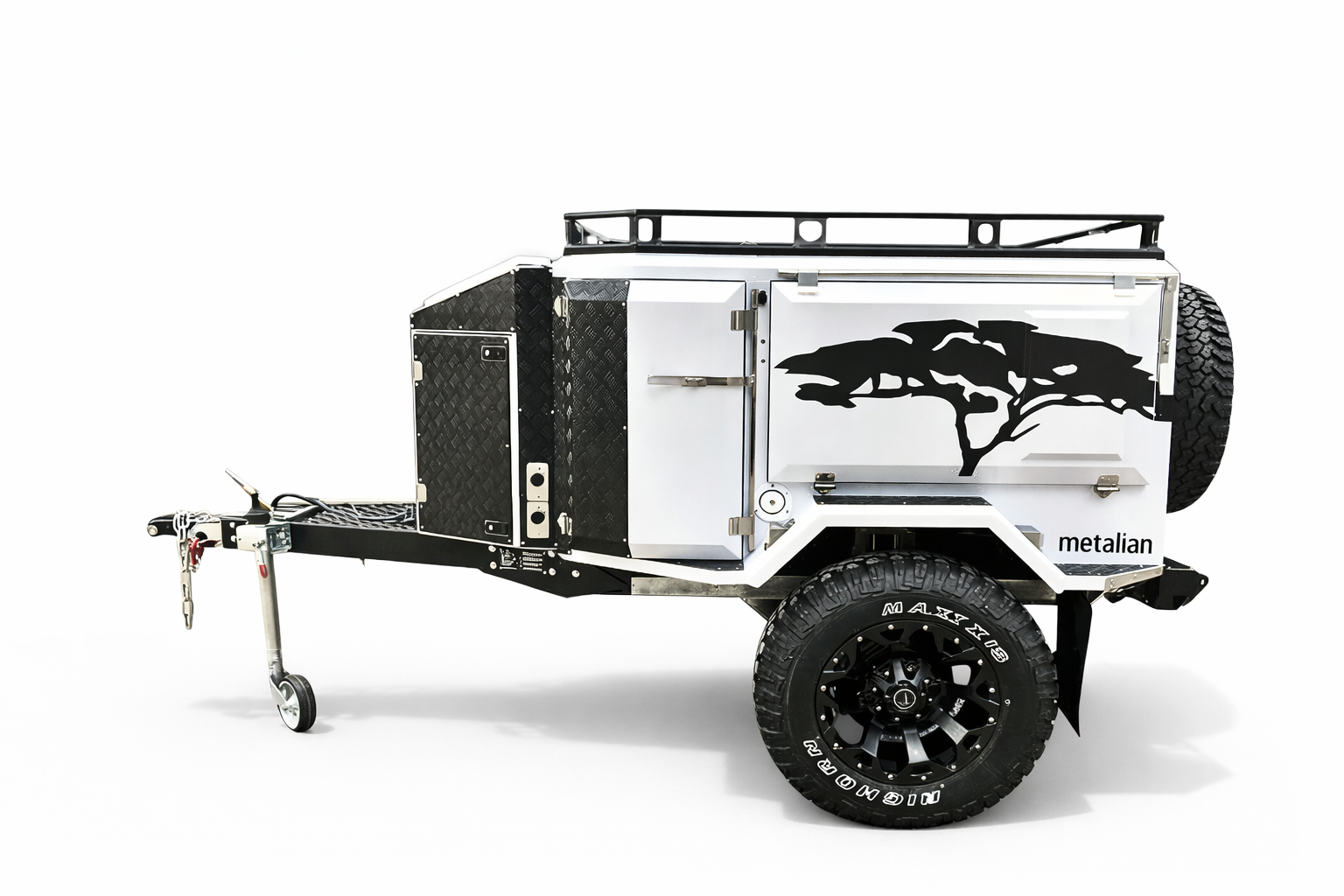 Metalian Parthian off-road trailer available from 4Matt Campers in Cape Town