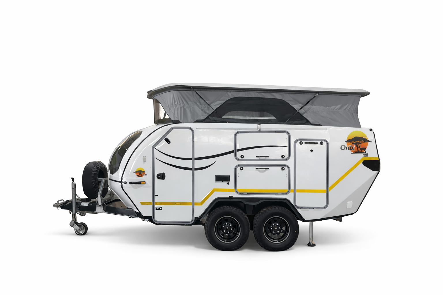 Nayela Oribi 4-Sleeper family off-road caravan available from 4Matt Campers