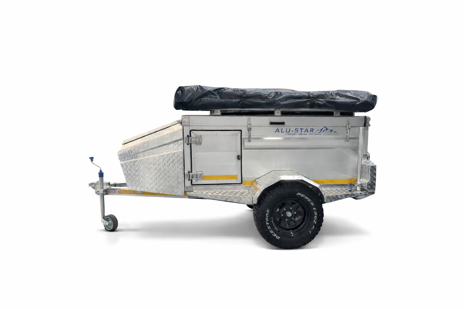 Alu-Star Tracker off-road trailer available from 4Matt Campers in Cape Town