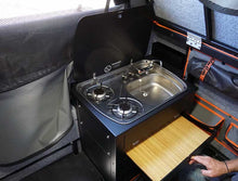 Alu-Cab Khaya Comfort 2 Sleeper camper unit in black on a truck, photo 3