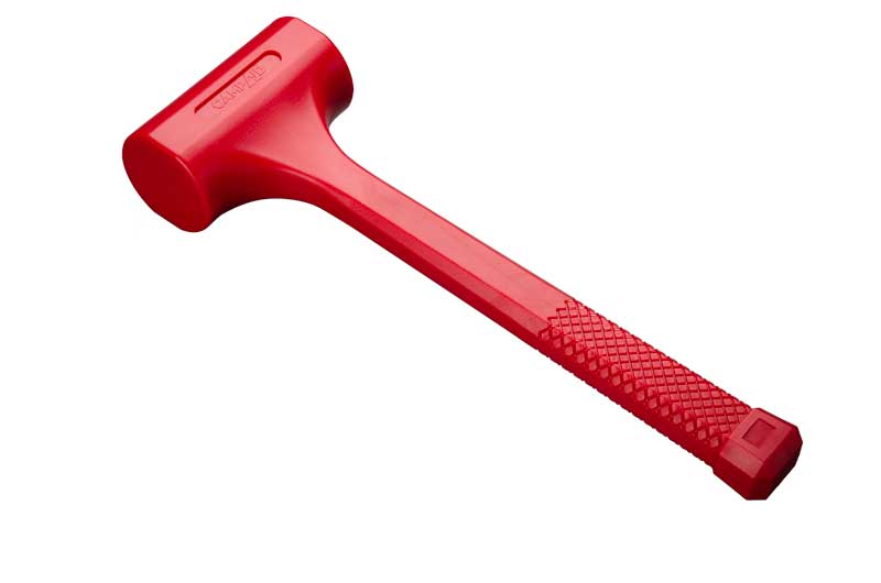 Deadblow camping hammer with TPE casing and nylon end-caps — 4Matt Campers, Western Cape & Cape Town