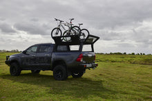 Alu-Cab Explorer Canopy in black tread for the GWM P-Series double cab, photo 6