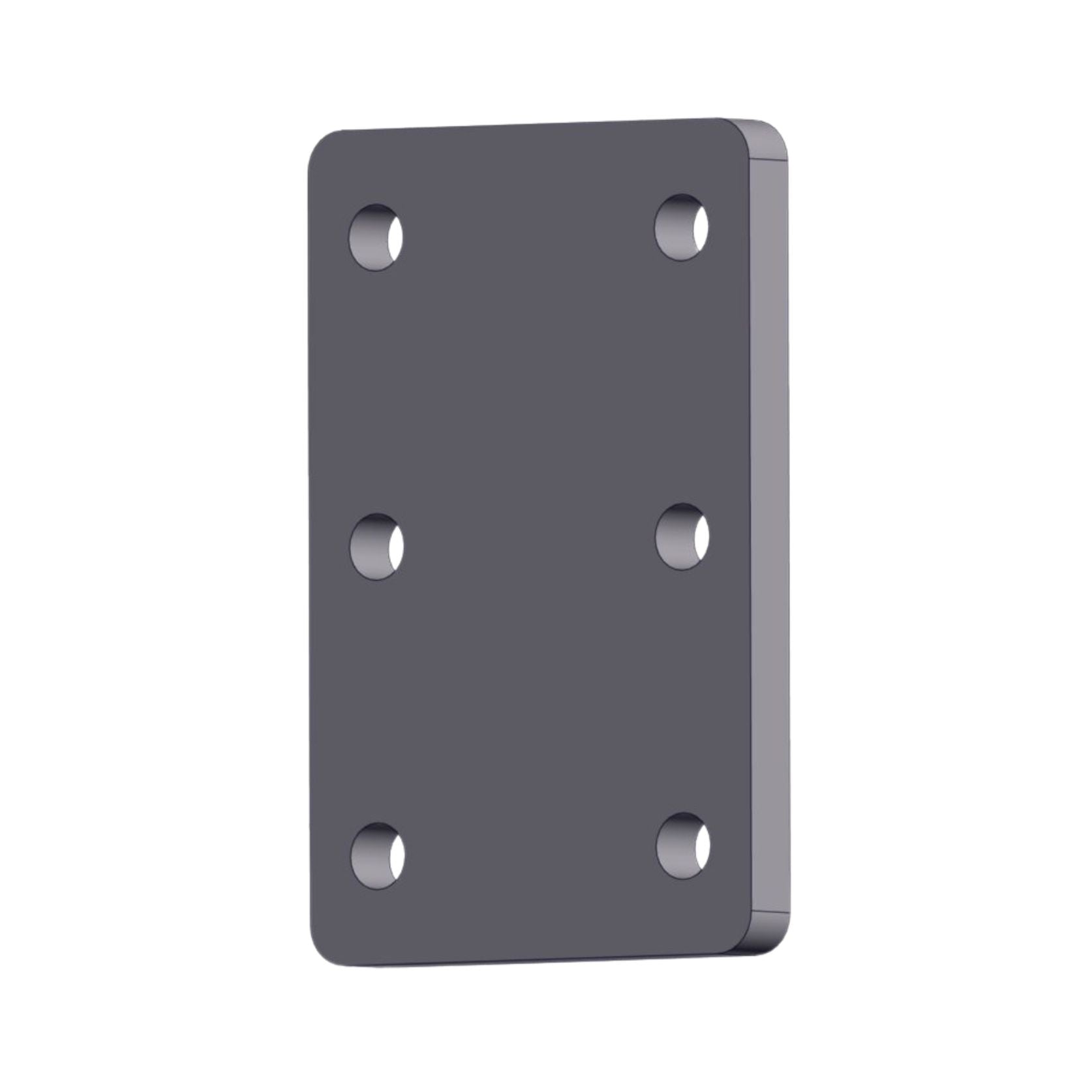 Burquip trailer drawbar drop plate — 4Matt Campers, Western Cape & Cape Town