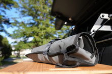 Alu-Cab Deluxe Cutlery Roll open showing cutlery slots, photo 5