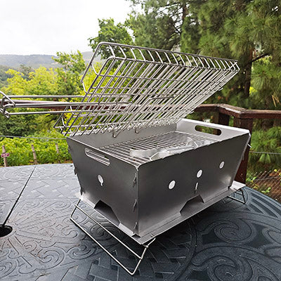 Flat Pack Deluxe Long Braai – image 1