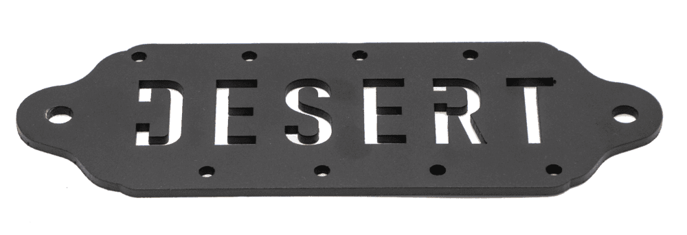 Desert Battery Hold Down & Fuseholder Bracket in 1