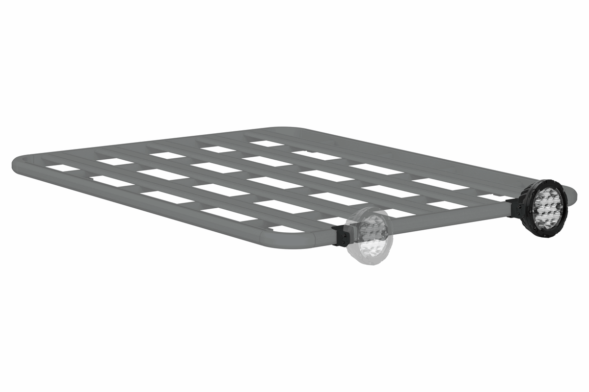 Desert Roof Rack Spotlight Brackets